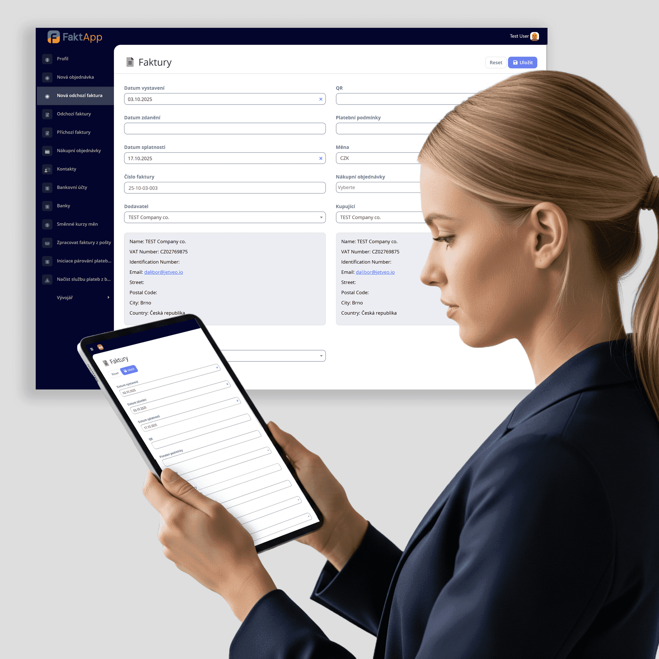 Vystavování faktur